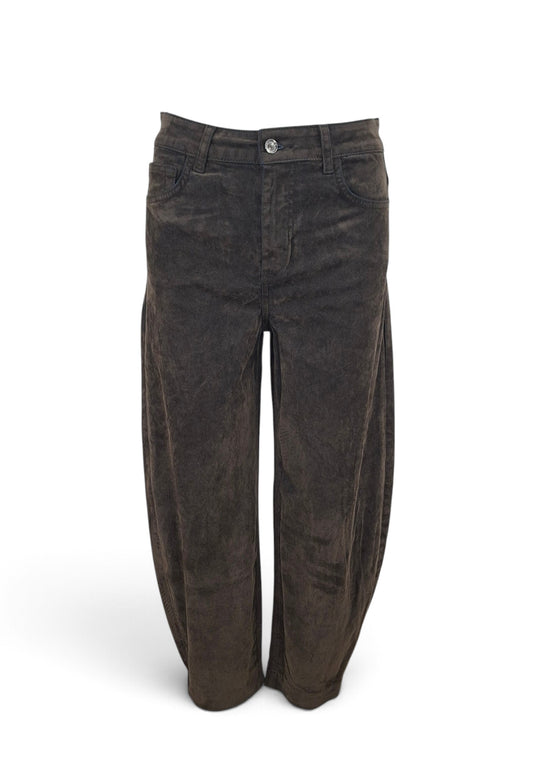 LIU-JO PANTALONE BALLOON DENIM BLUE