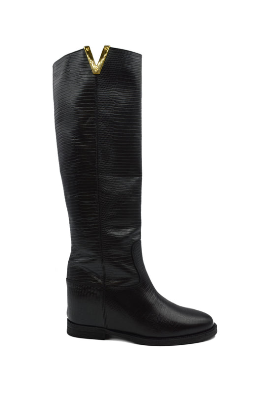 STIVALE PELLE LISCIA