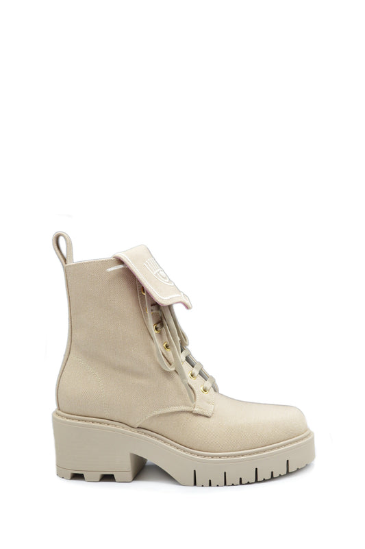 TAUPE DENIM BOOT EYE