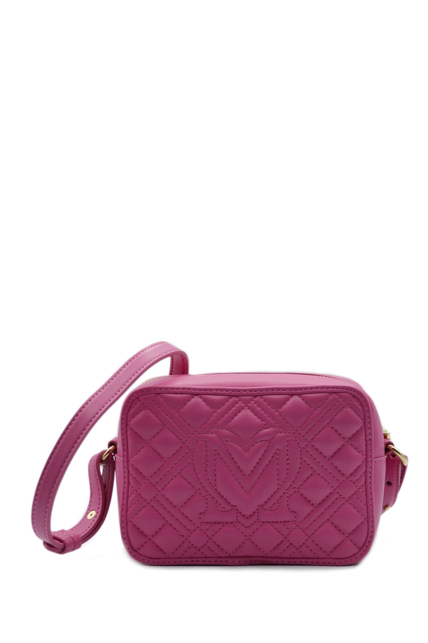 BORSA QUILTED PU FUXIA