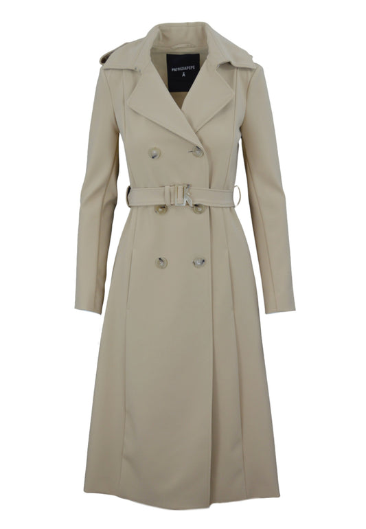 PATRIZIA PEPE Trench Beige 8O0137A2AW