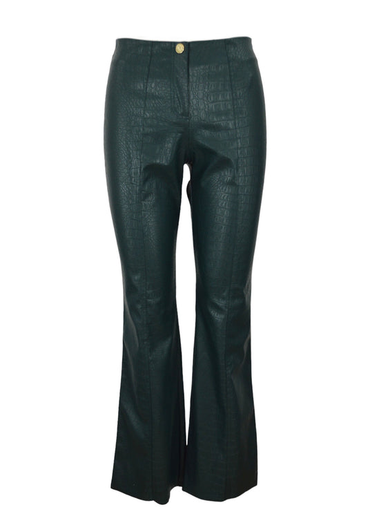 PANTALONE TROMBETTA TESSUTO ECO-COCCO