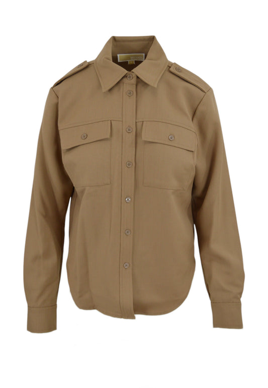 MICHAEL KORS Camicia Marrone MR5400CBQZ