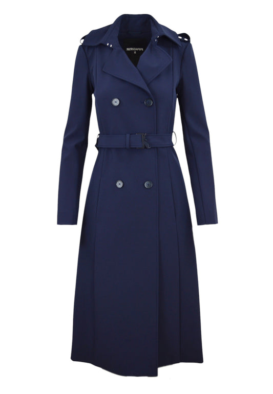 PATRIZIA PEPE Trench Blu 8O0137A2AW
