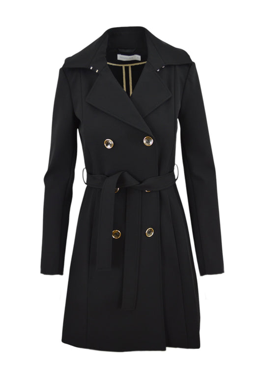 PATRIZIA PEPE Trench Nero CO0188A2AW