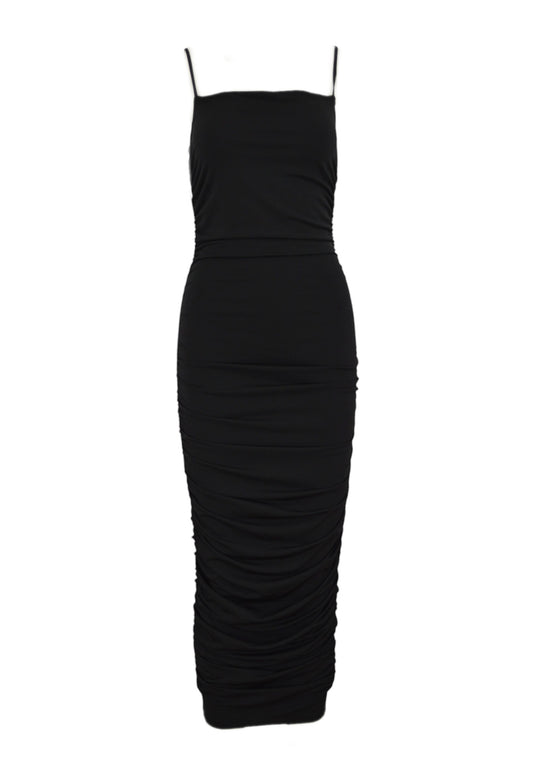 MICHAEL KORS Abito Fitted RUCHD Nero MS582MIH6J