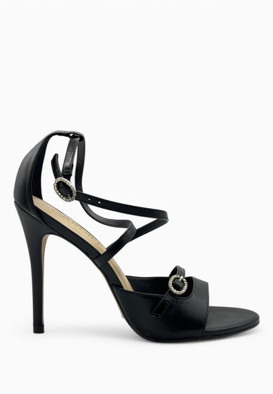 CARDIFF Sandalo Nero 2492-B