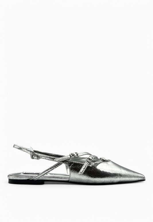 STEVE MADDEN Chanel CIANNA Argento SMSCIANNA