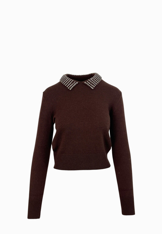 PINKO Maglia Blend VENTOTENE Marrone 105530A2S4