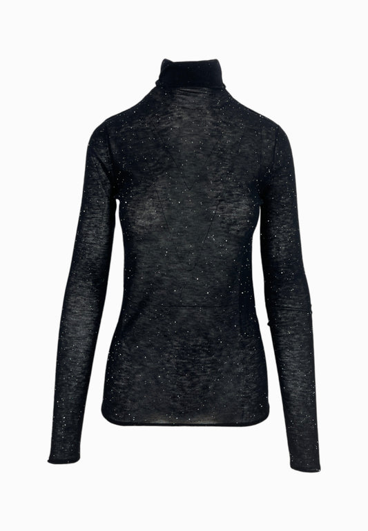 PINKO Maglia Ultrafine MOSS Nero 105821A2PM