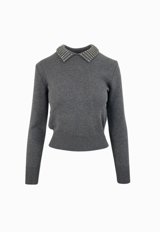 PINKO Maglia Blend VENTOTENE Grigio 105530A2S4