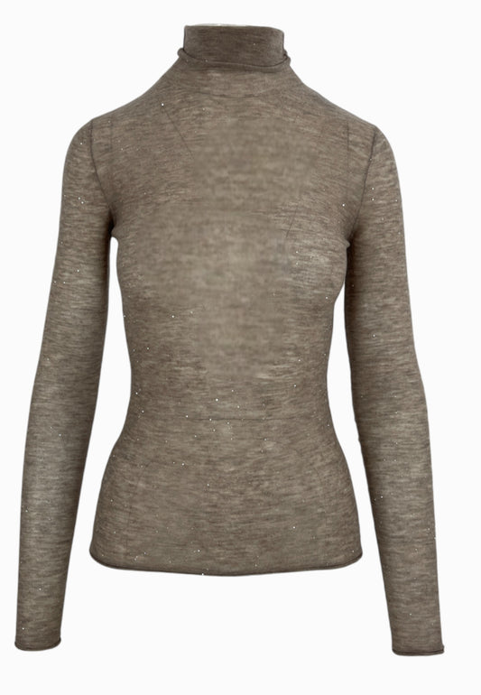 PINKO Maglia Ultrafine MOSS Beige 105821A2PM