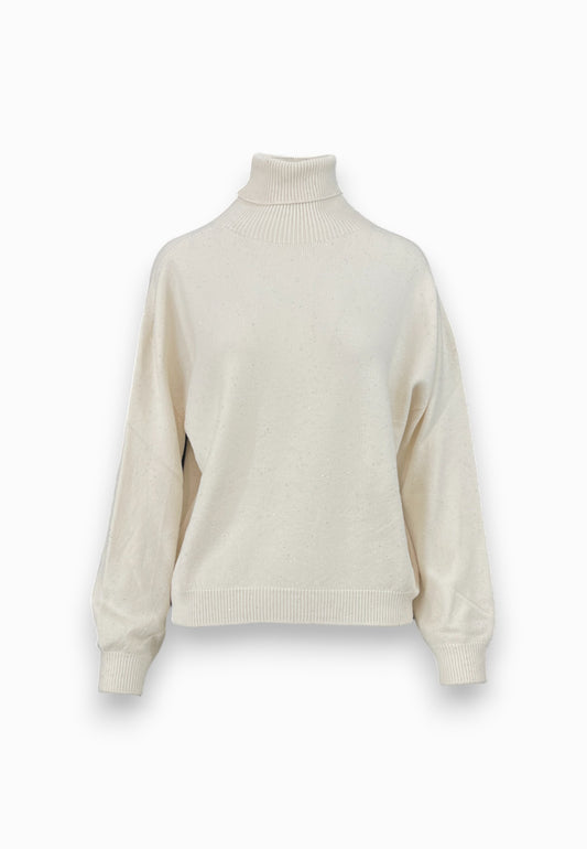 LIU-JO Maglia Chiusa M/L Bianco MF5234MA27R