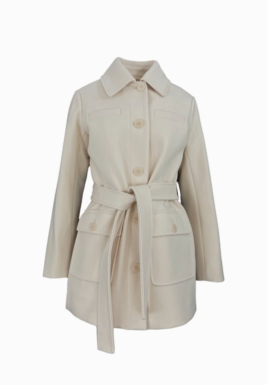 LIU-JO Cappotto Elegance Beige MF5120J4873