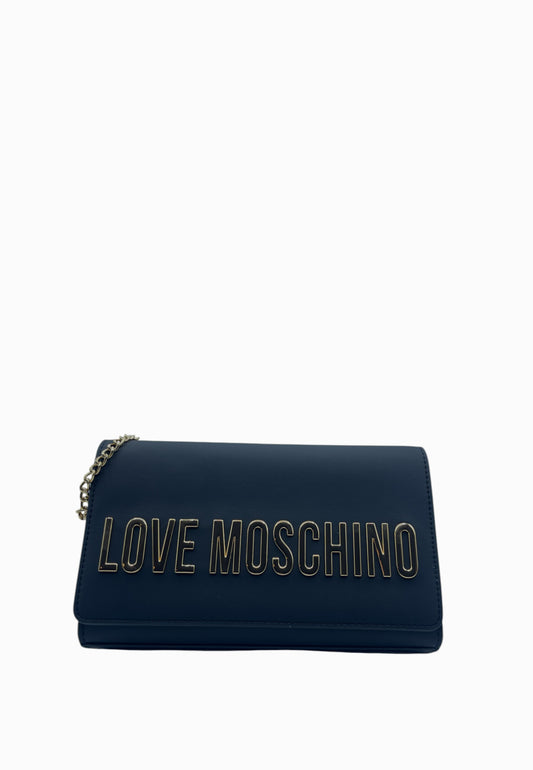 LOVE MOSCHINO Borsa PU Nero/Oro JC4103PP0NKD
