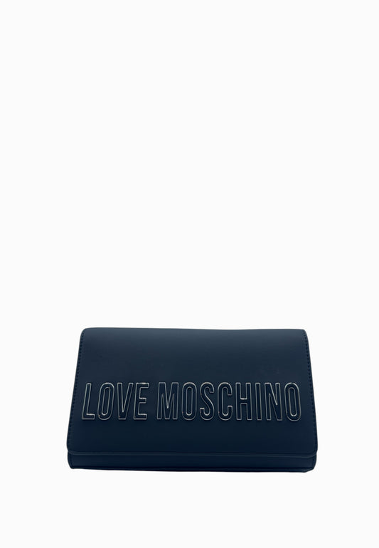 LOVE MOSCHINO Borsa PU Nero/Nikel JC4103PP0NKD