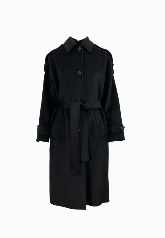 LIU-JO Trench C/Frange Nero CF5058T4627