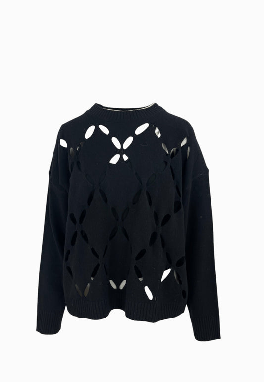 LIU-JO Maglia Chiusa ECS Nero MF5039MS009