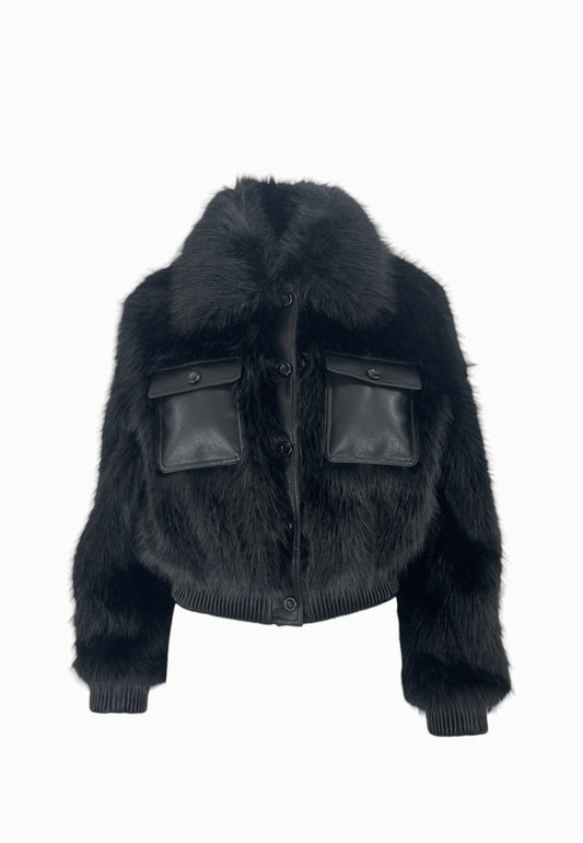 LIU-JO Blouson C/Dettaglio Nero CF5185E1037