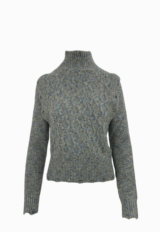 PINKO PROUD MARY MAGLIA GRIGIO 105968A2YB VGC