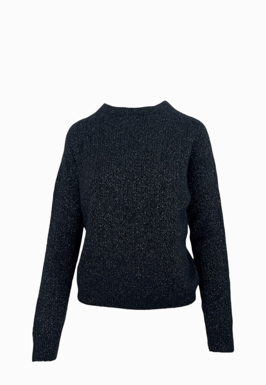 LIU-JO MAGLIA NERA LUX CF5389MA86Q A3836