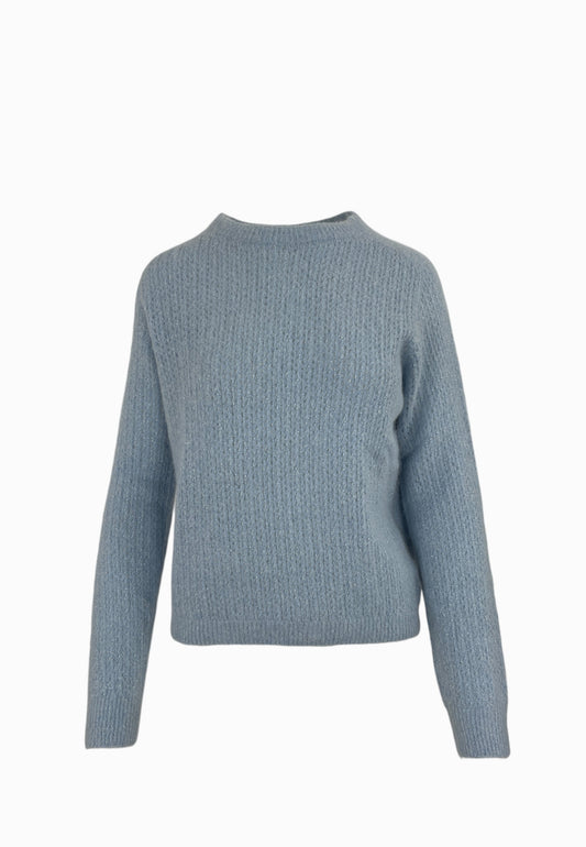 LIU-JO MAGLIA AZZURRA CF5389MA86Q M9834