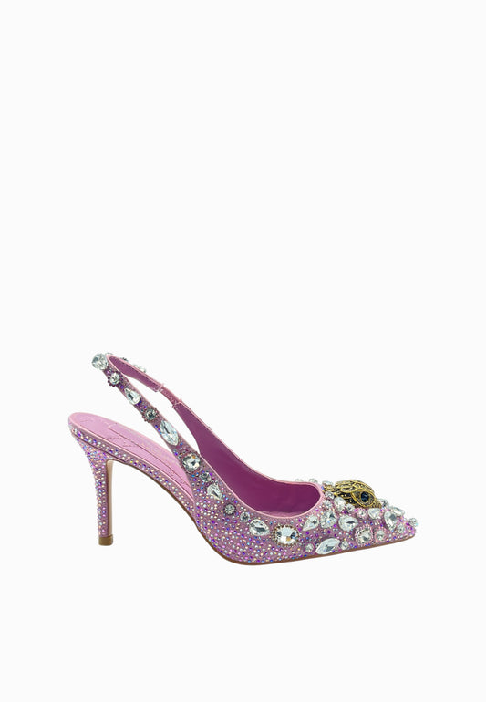 KURT GEIGER BELGRAVIA CHANEL STRASS ROSA