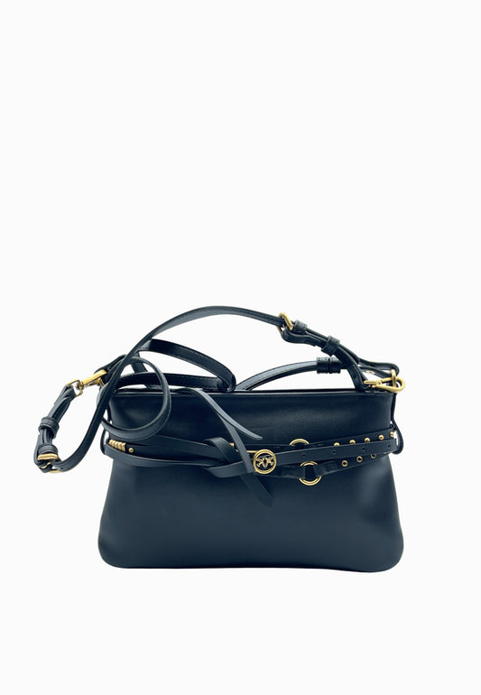 PINKO BELT BAG MINI NERO