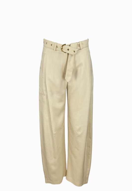 PINKO LEXY PANTALONE BIANCO