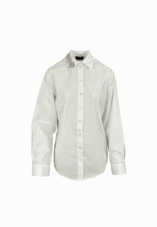 LIU-JO CAMICIA STRAICHT BIANCO