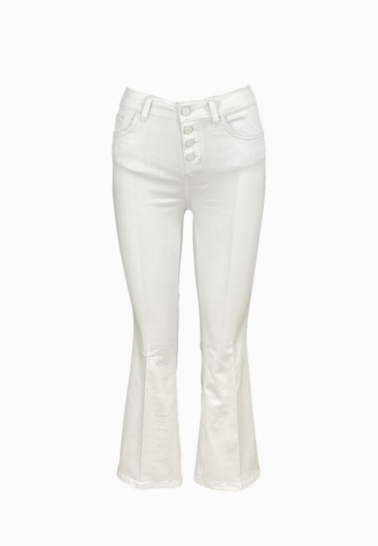 LIU-JO PANTALONE JEANS BIANCO