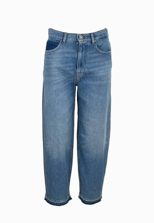 PINKO ESTELLE EGG JEANS BLUE