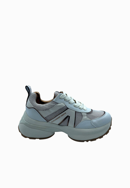 AEXANDER SMITH SNEAKER TESSUTO BEIGE