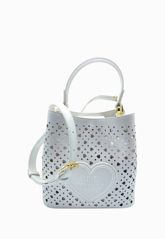 LOVE MOSCHINO BORSA BIANCO