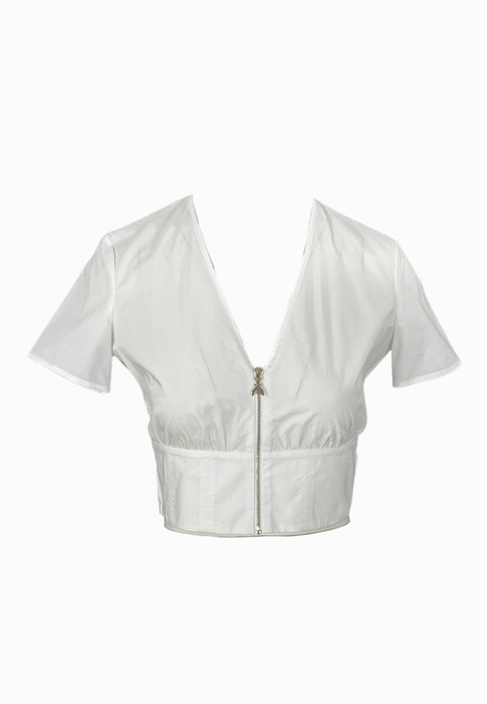 PATRIZIA PEPE CAMICIA BIANCO