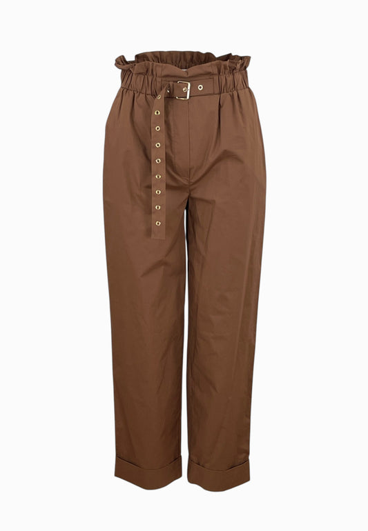 LIU-JO PANTALONE TABACCO