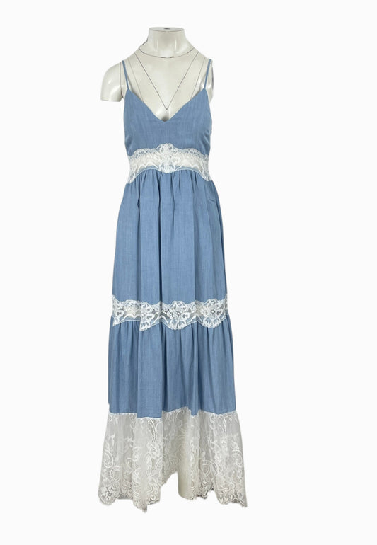 LIU-JO ABITO DENIM BLUE