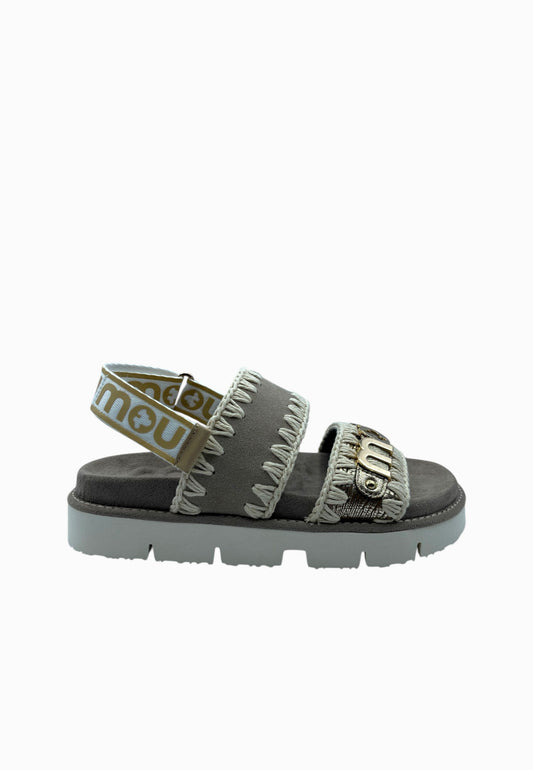 MOU SANDALO BEIGE-GOLD