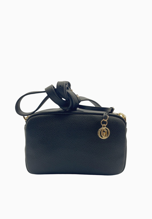 LIU-JO BORSA NERO BRASS