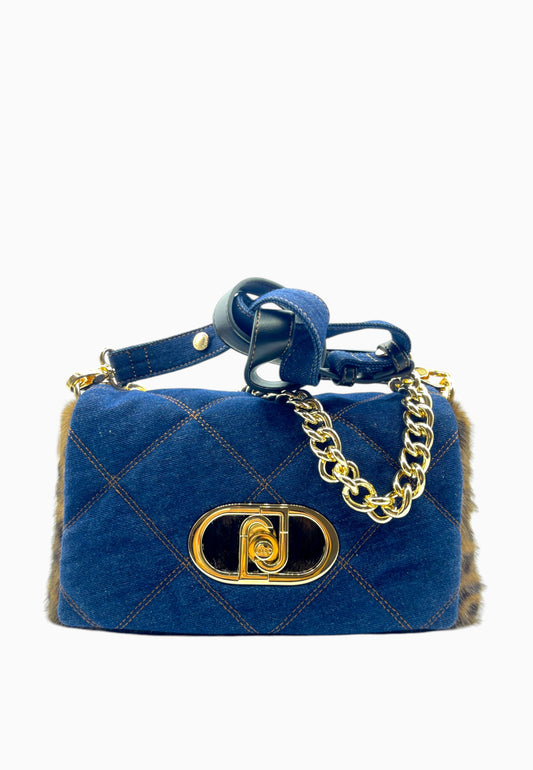 LIU-JO BORSA DENIM BLUE