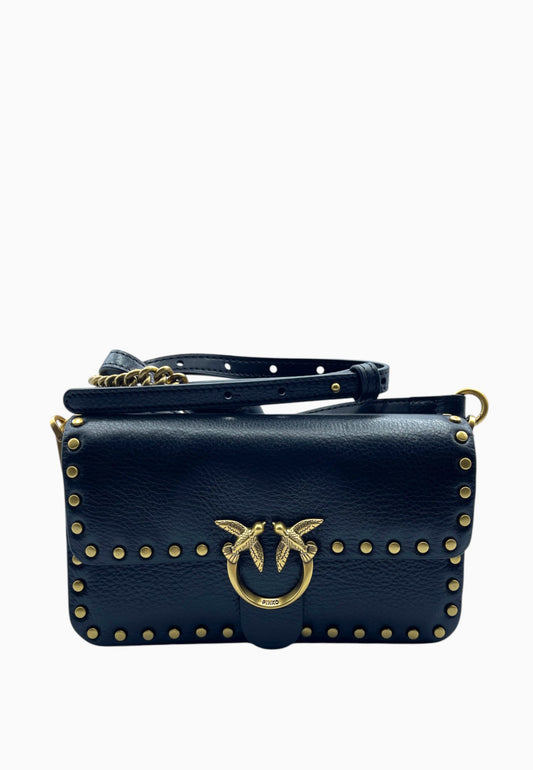 PINKO LOVE ONE SLOUCHY BABY NERO ORO