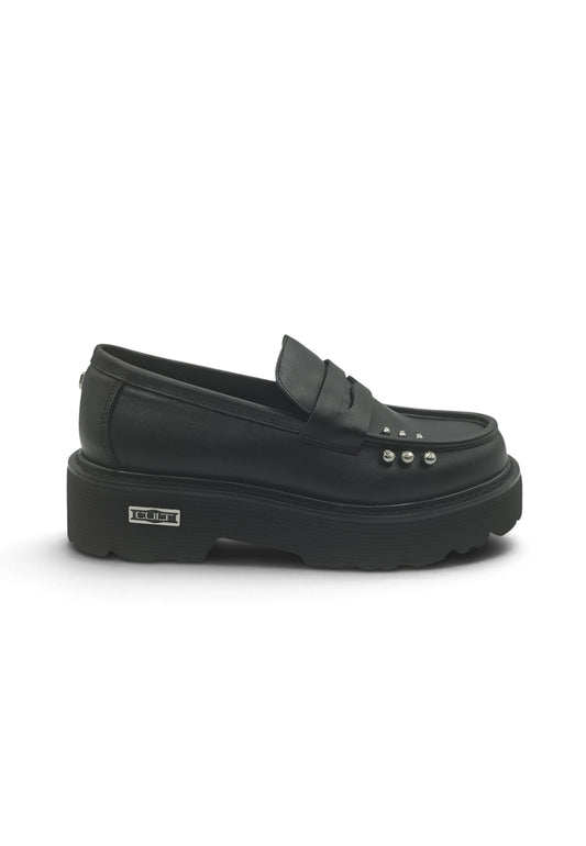 CULT MOCASSINO PIERCING NERO