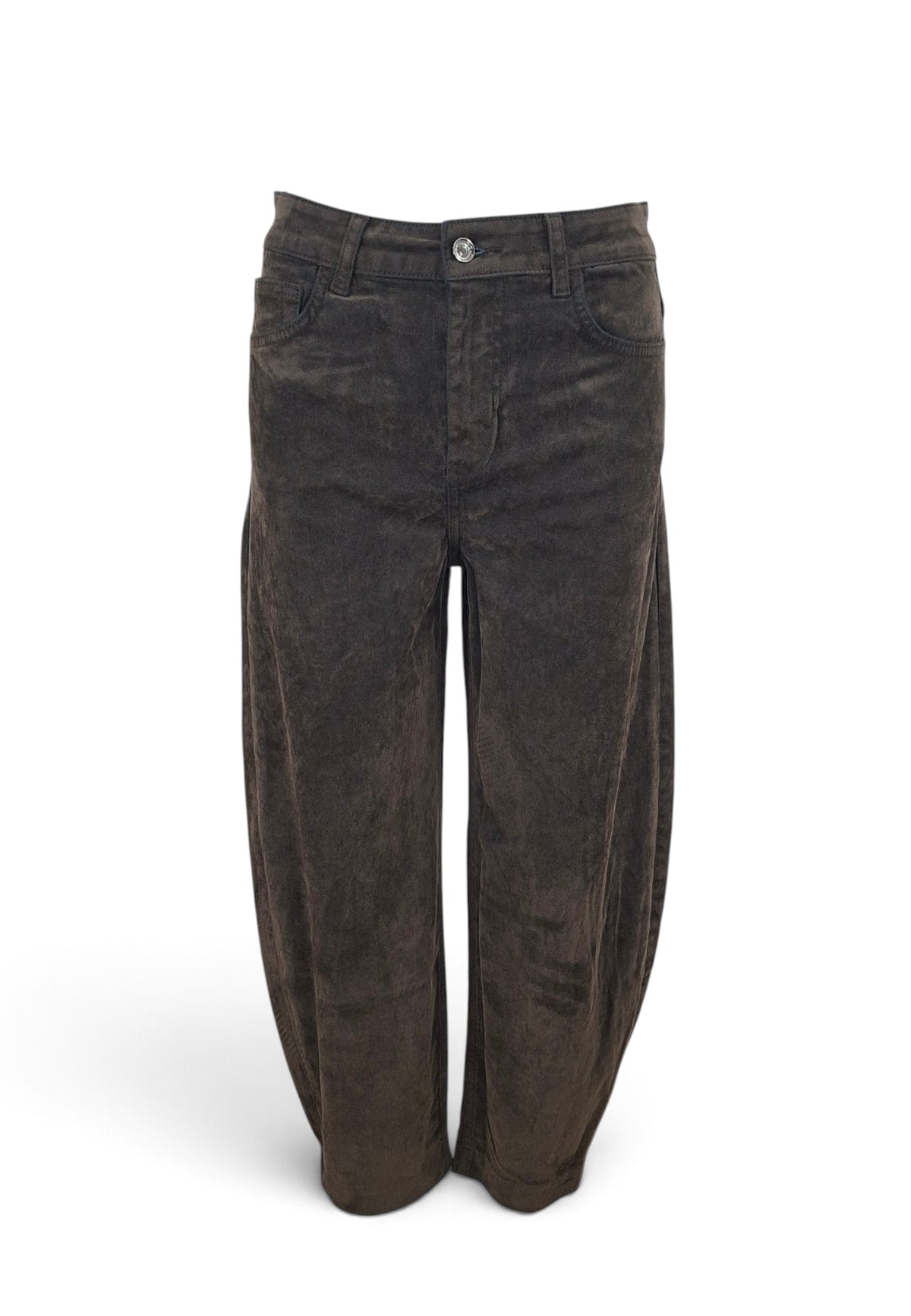 LIU-JO PANTALONE BALLOON DENIM BLUE