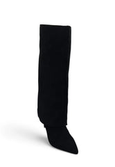 KURT GEIGER STIVALE RISVOLTO NERO