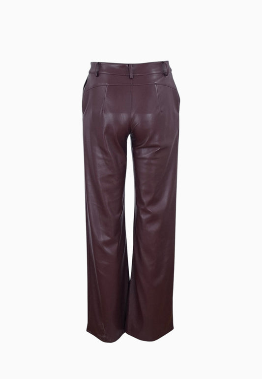 PATRIZIA PEPE PANTALONE BORDEAUX