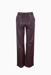 PATRIZIA PEPE PANTALONE BORDEAUX