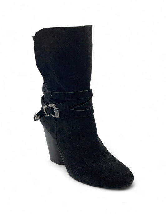 CARDIFF Polacchino Camoscio Nero LZ.F112.