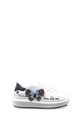SNEAKER COMBI BIANCA/FARFALLA