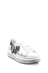 SNEAKER COMBI BIANCA/FARFALLA
