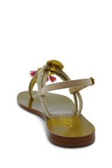 SANDALO IN CORDA CON MICROCRISTALLI